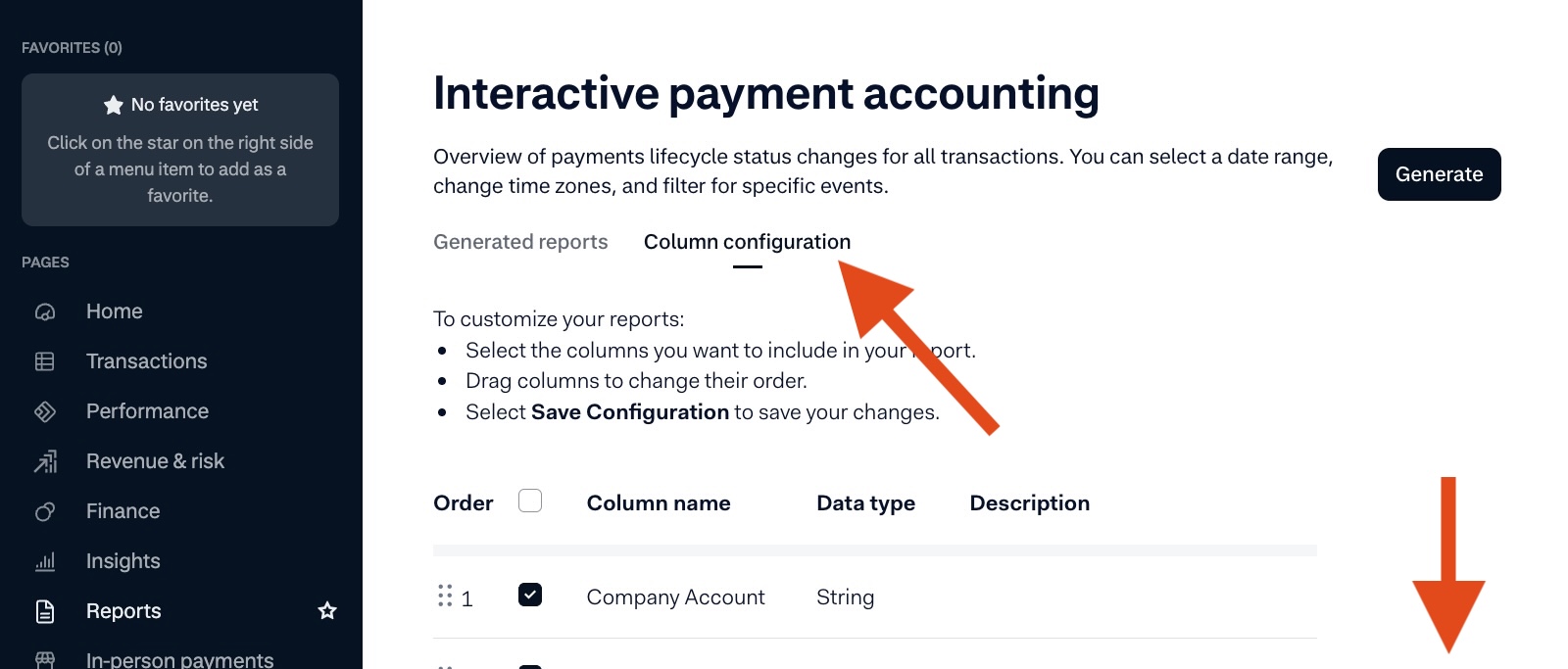 Pulling Adyen Interactive Payment Accounting report - Step 2